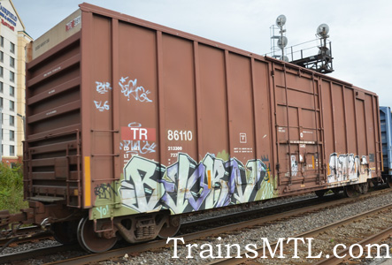 Car/wagon TR86110 left side / coté gauche